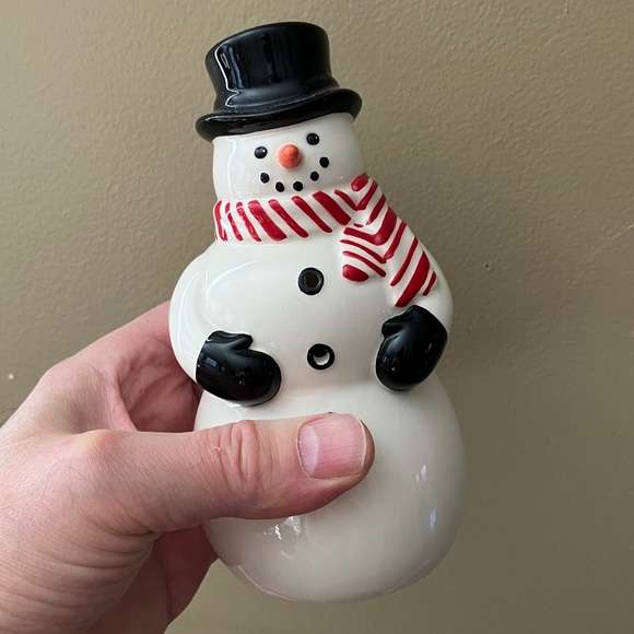 WHITE BARN BBW FRAGRANCE OIL WARMER SNOWMAN CHRISTMAS
HOLIDAYS NEW - Picture 11 of 12
